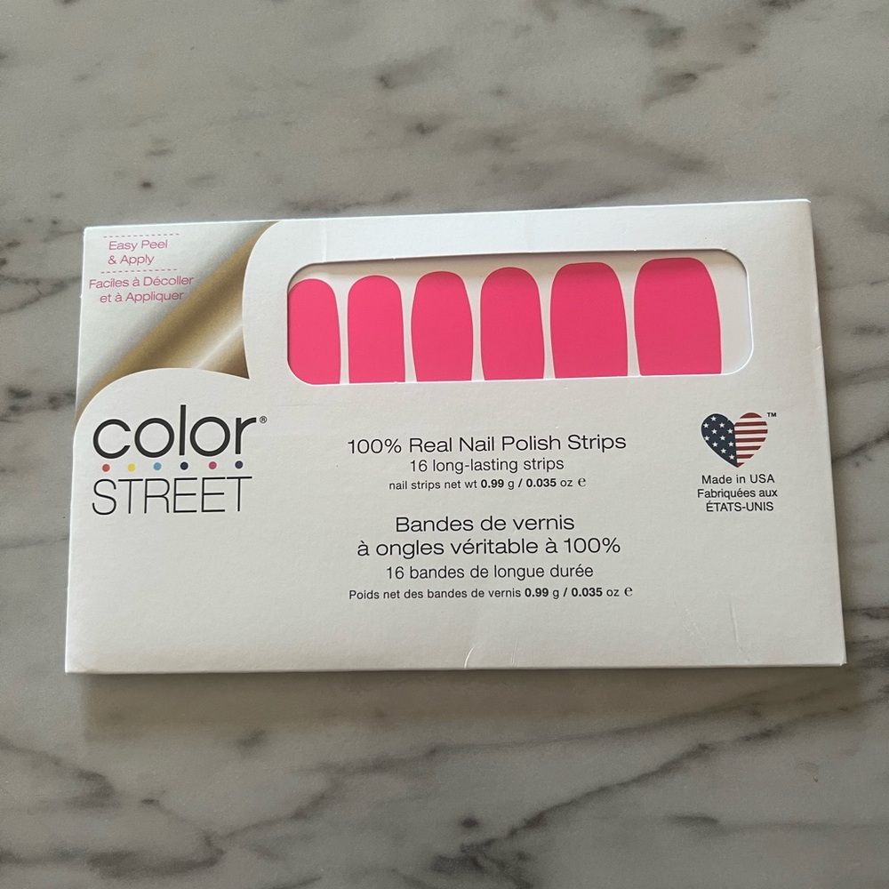 Color Street Gloss Angeles 16 Real Nail Polish Strips